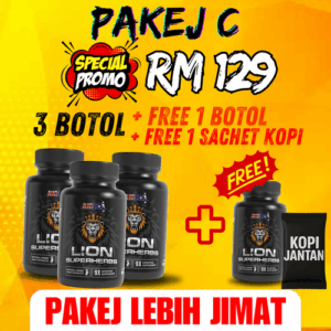 Pakej C - 3 Botol Free 1 Botol